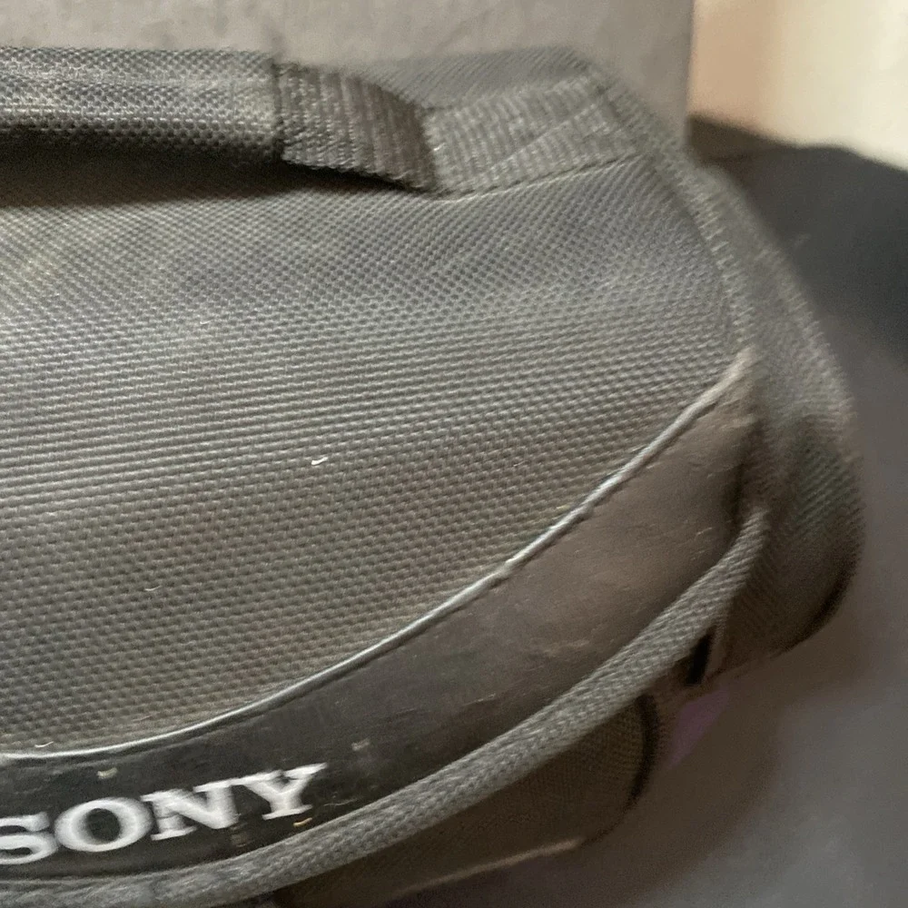Sony Camera Camcorders Bag Genuine OEM Black Case for Sony Handycam D3